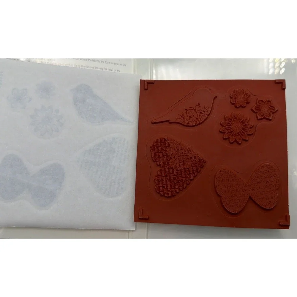 Stampin' Up! Punch Potpourri and Kindness Matters butterflies bird flowers words